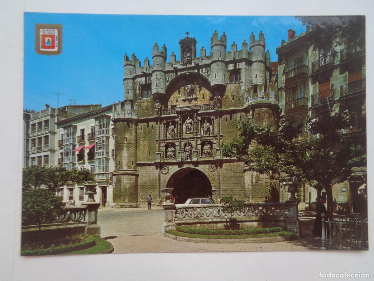 Postales: POSTAL DE BURGOS : ARCO DE DANTA MARIA