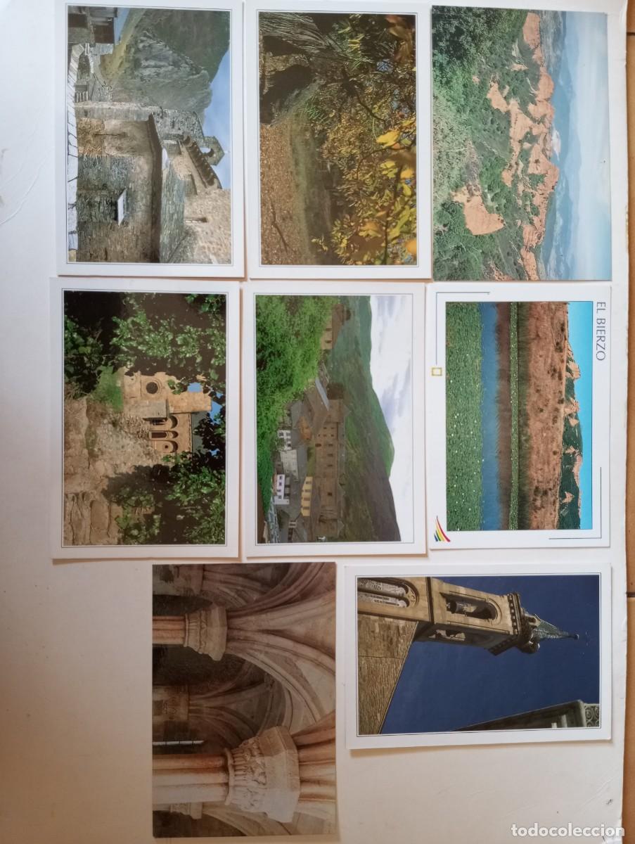 Postales: Lote de postales del Bierzo (Castilla y Le&oacute;n)