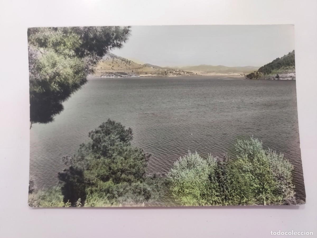 Postales: POSTAL EL TIEMBLO PANTANO DE BURGUILLO VISTA PARCIAL DEL EMBALSE. VISTABELLA. S/C. AVILA. COLOREADA