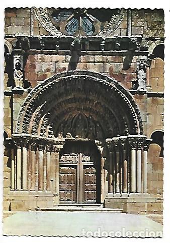 Postales: PORTADA, IGLESIA DE SANTO DOMINGO.- SORIA