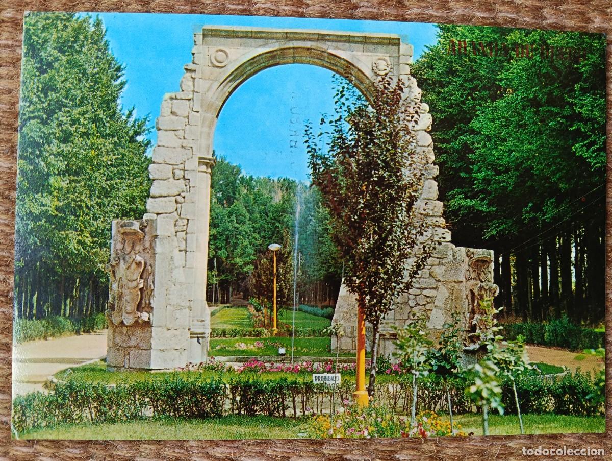 Postales: ARANDA DE DUERO - BURGOS - PASEO DE LA VIRGEN DE LAS VI&Ntilde;AS - ED. PARIS