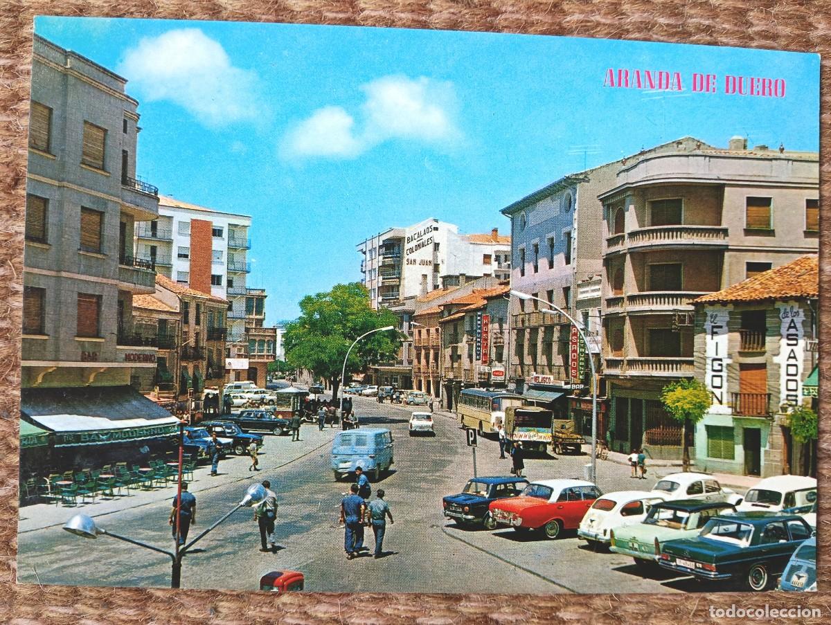 Postales: ARANDA DE DUERO - BURGOS - PLAZA DE LA VIRGENCILLA - ED. PARIS