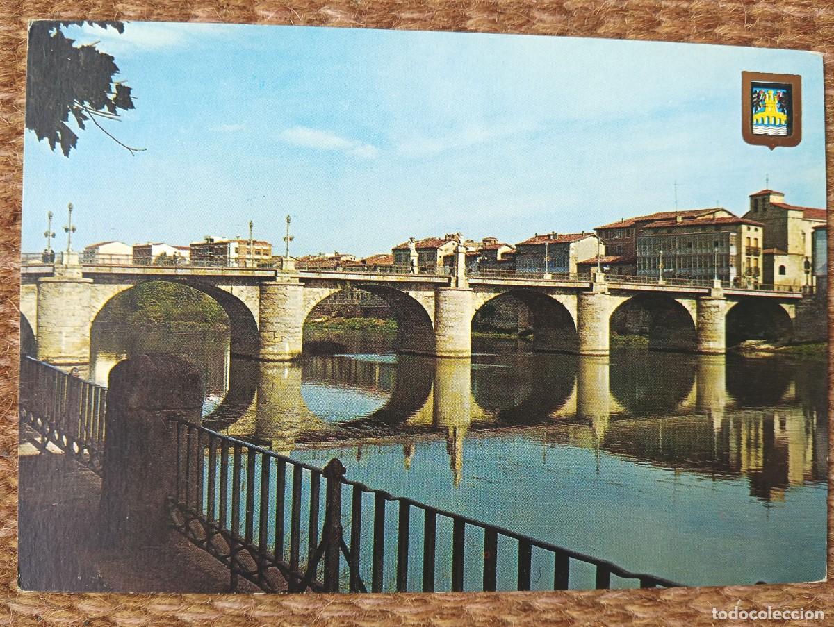 Postales: MIRANDA DE EBRO - BURGOS - PUENTE DE CARLOS III - ED. A. SUBIRATS CASANOVAS