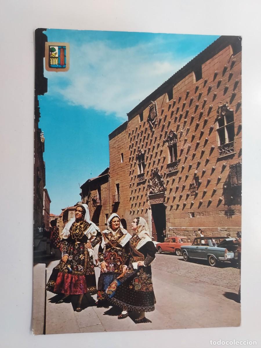 Postales: POSTAL SALAMANCA CASA DE LAS CONCHAS Y LAGARTERANAS. 1962. SIN CIRCULAR. DOMINGUEZ 15