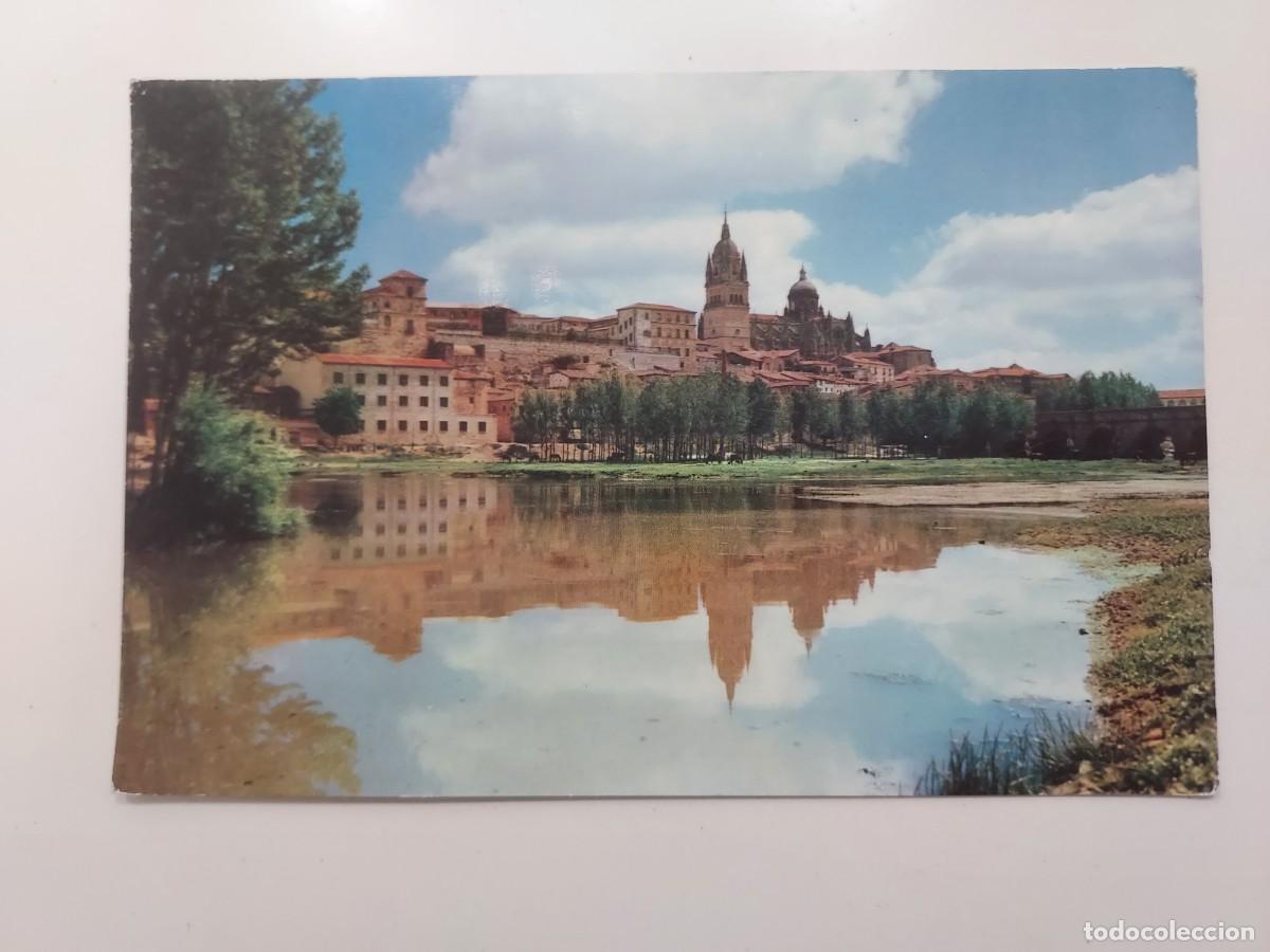 Postales: POSTAL SALAMANCA VISTA PARCIAL Y RIO TORMES. 1962. SIN CIRCULAR. MANIPEL 2