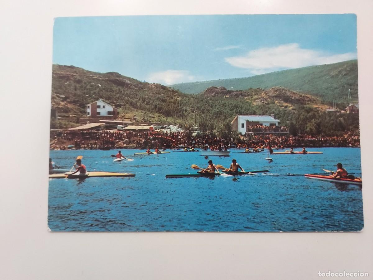Postales: POSTAL LAGO DE SANABRIA. PIRAGUAS PIRAGUISMO. 1969. SIN CIRCULAR. RECUERDOS EL LAGO. ZAMORA
