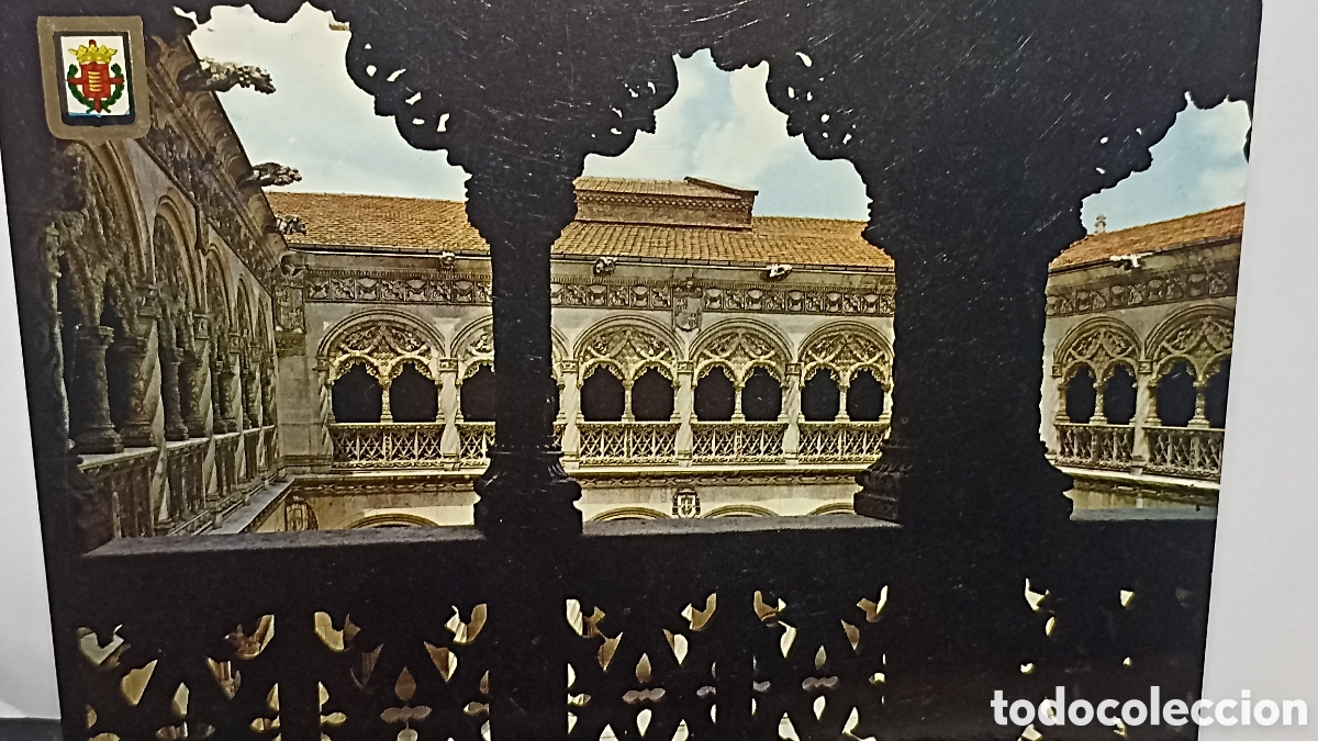 Postales: Valladolid claustro de San Gregorio museo Nacional