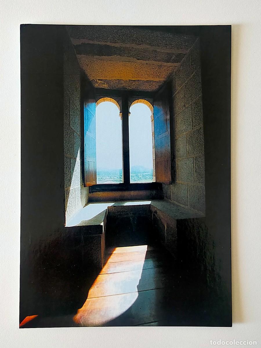 Postales: Postal AVILA: Castillo de La Adrada. Ventana con parteluz - Edit. Impresi&oacute;n 2000