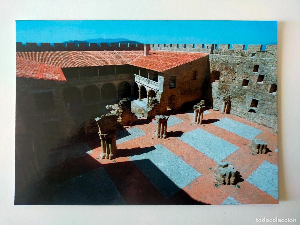 Postales: Postal AVILA: Castillo de La Adrada. Planta de la Iglesia y Palacio - Edit. Impresi&oacute;n 2000