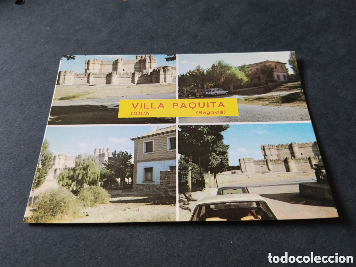 Postales: Postal Villa Paquita, Coca, Segovia