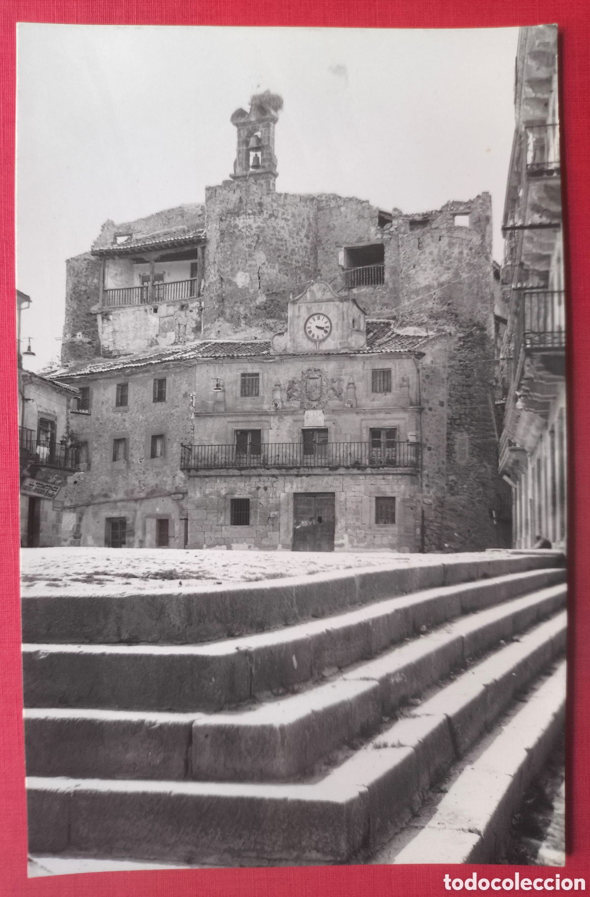 Postales: SEPULVEDA CALLE BARBACANA POSTAL FOTOGR&Aacute;FICA FOT&Oacute;GRAFO A. CRIST&Oacute;BAL SEGOVIA C. 1960