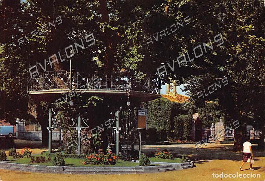 Postales: Alameda de Cervantes, &Aacute;rbol de la M&uacute;sica (Soria) - Sin Circular - A&ntilde;os 60