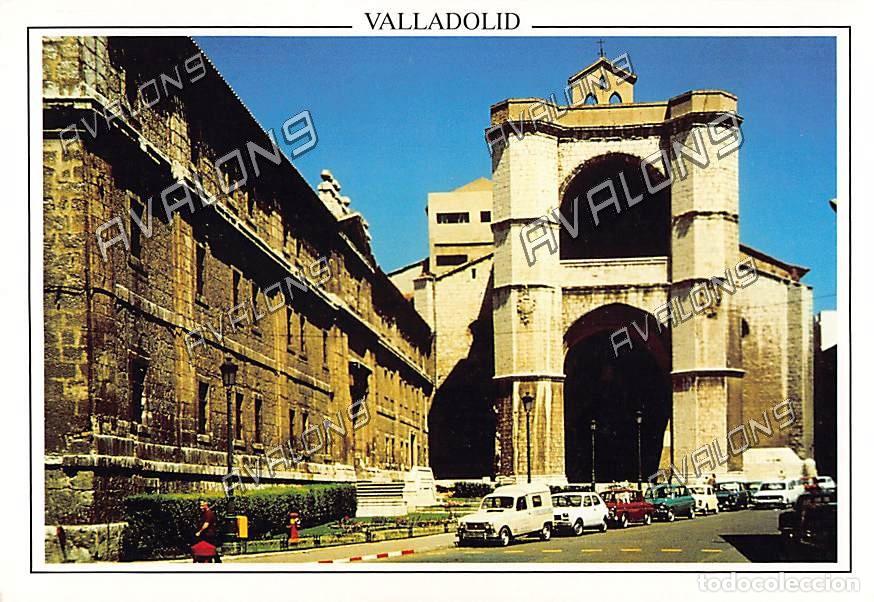 Postales: San Benito y fachada Patio Herreriano (Valladolid) - Sin Circular - A&ntilde;os 80