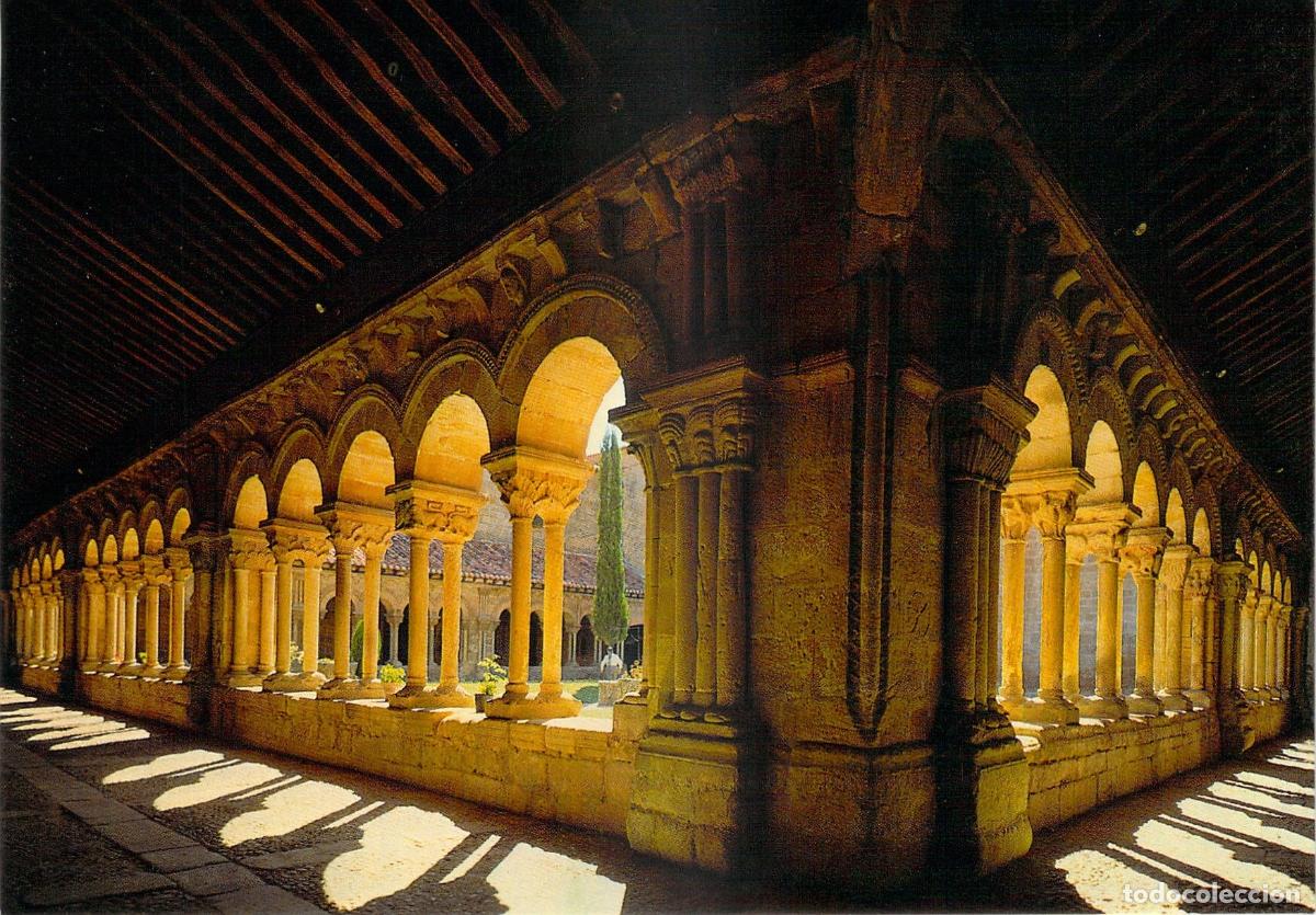 Postales: Postal de la Concatedral de San Pedro y su Claustro Rom&aacute;nico en Soria