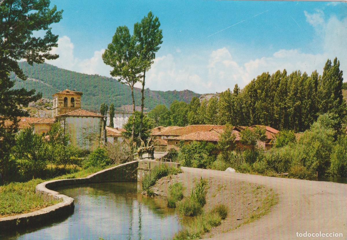 Postales: CERVERA DE PISUERGA (PALENCIA) RUESGA Y RIO RIBERA - EDICIONES SICILIA N&ordm;2 - CIRCULADA