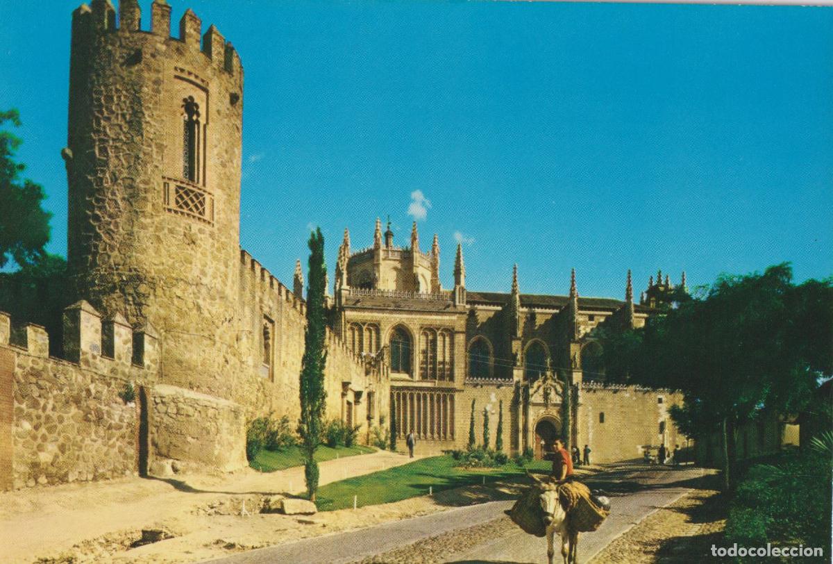 Postales: TOLEDO, CASTILLO VISIGODO Y SAN JUAN DE LOS REYES - L.ARRIBAS - S/C