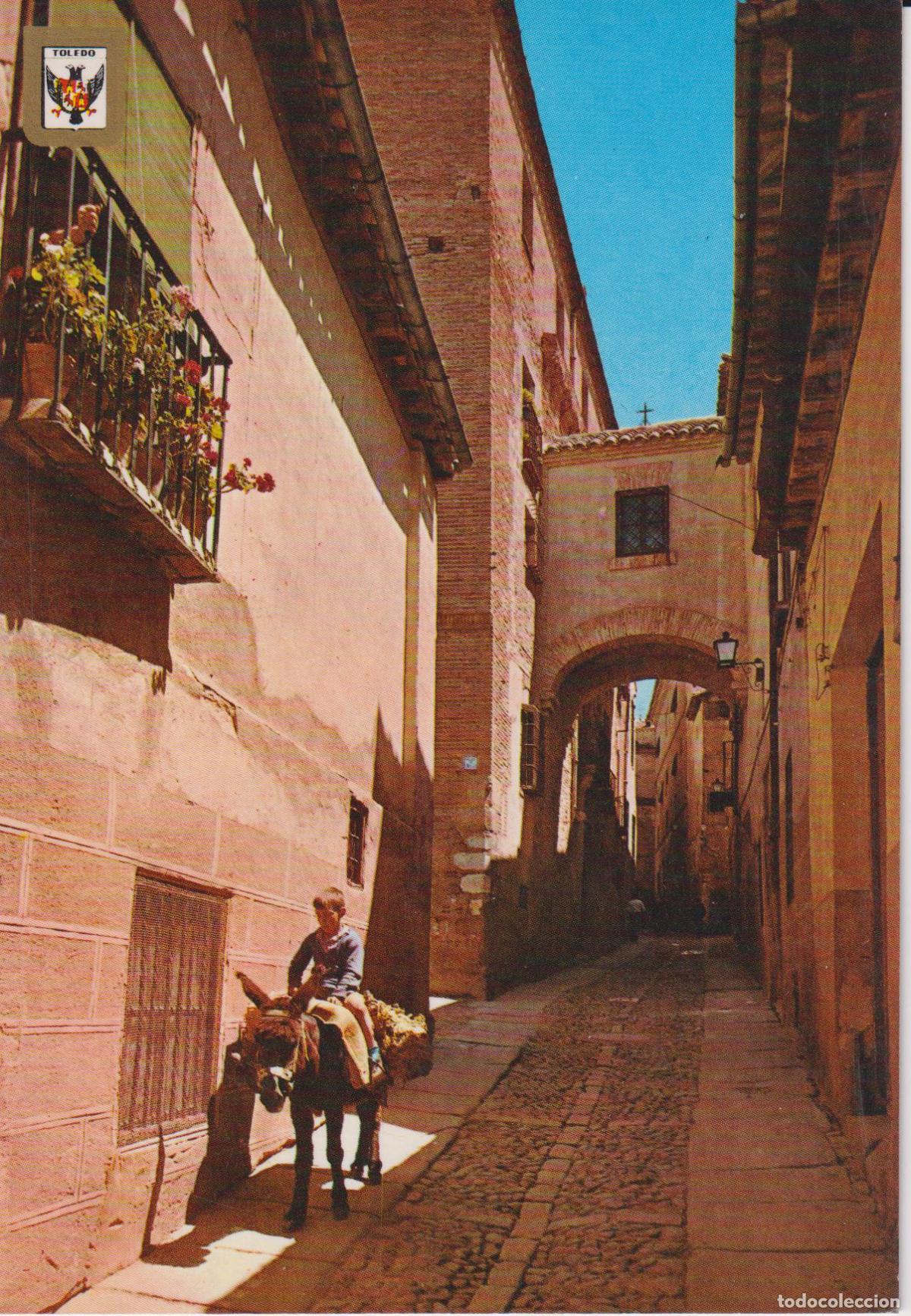 Postales: TOLEDO, CALLE T&Iacute;PICA - ESCUDO DE ORO N&ordm;29 - S/C