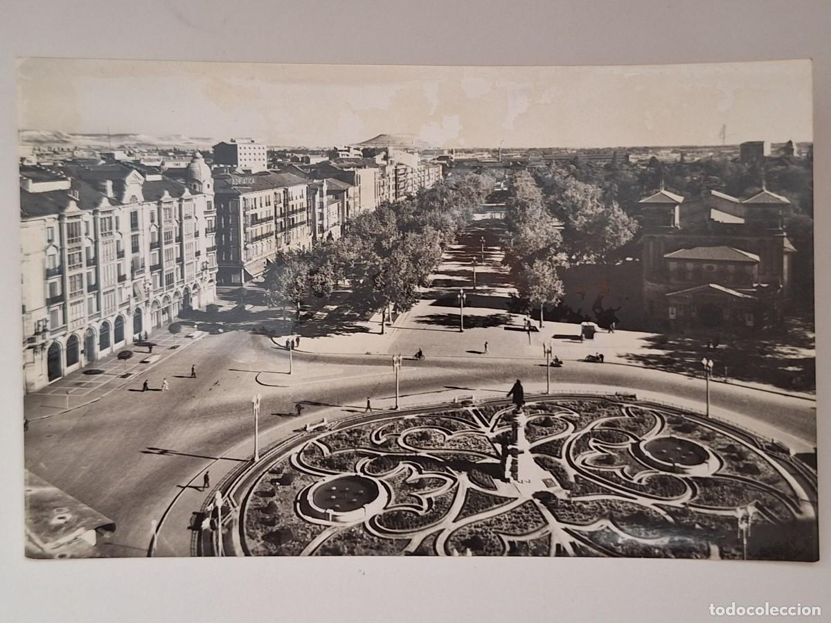 Postales: TARJETA POSTAL VALLADOLID PLAZA DE ZORRILLA AVDA. GENERALISIMO FRANCO RV 3091