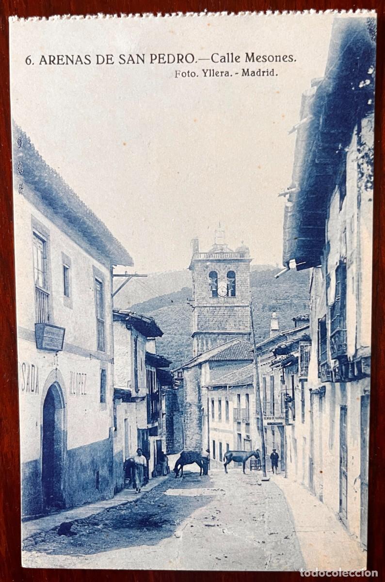 Postales: ARENAS DE SAN PEDRO (AVILA) CALLE MESONES, FOTO YLLERA, SIN CIRCULAR