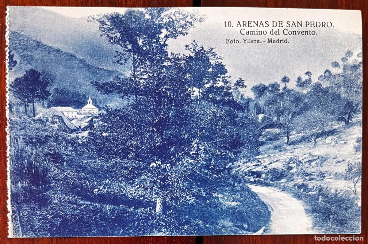 Postales: ARENAS DE SAN PEDRO (AVILA) CAMINO DEL CONVENTO, FOTO YLLERA, SIN CIRCULAR