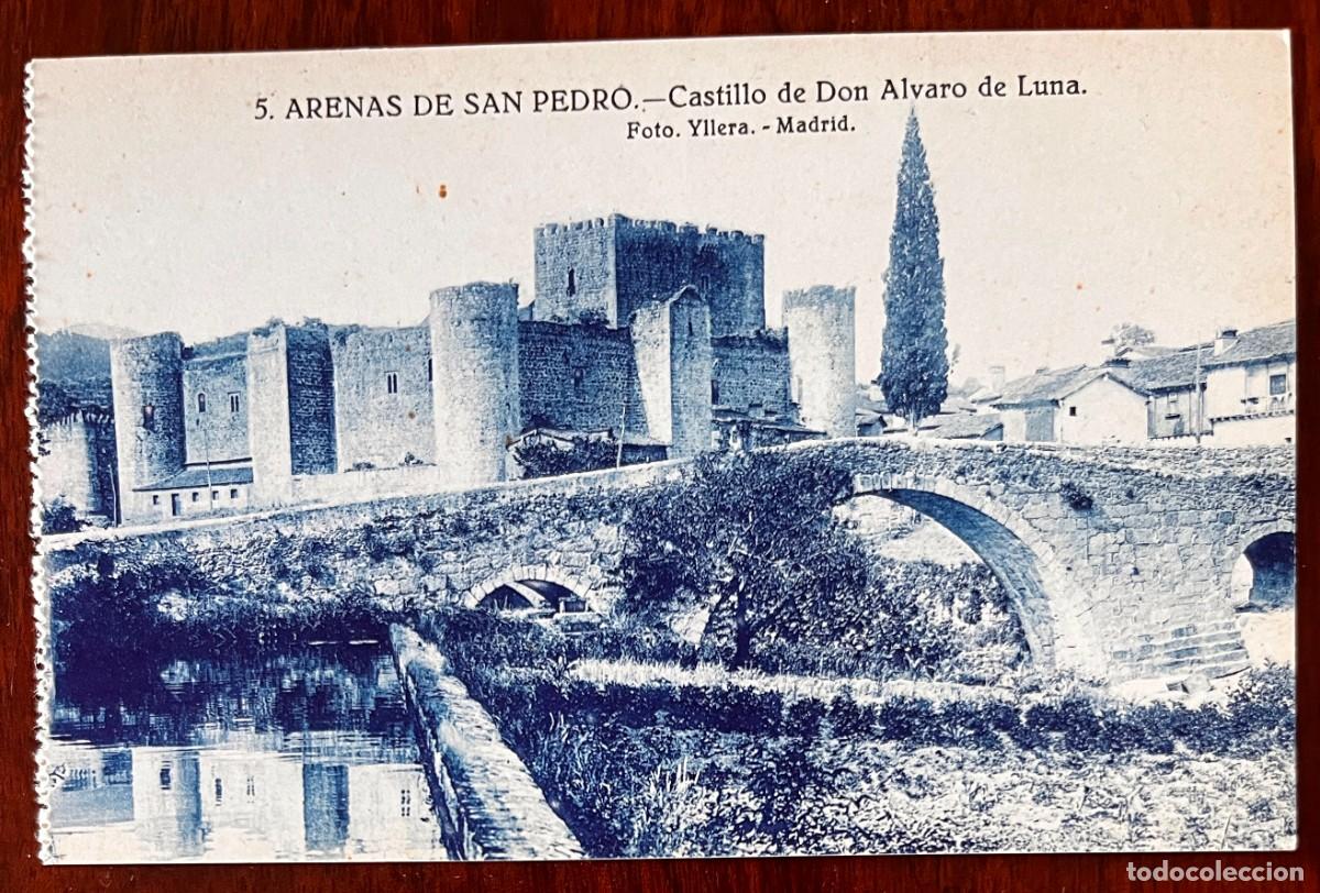 Postales: ARENAS DE SAN PEDRO (AVILA) CASTILLO DE DON ALVARO DE LUNA, FOTO YLLERA, SIN CIRCULAR