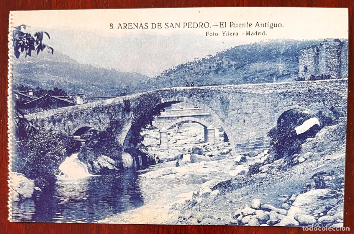 Postales: ARENAS DE SAN PEDRO (AVILA) EL PUENTE ANTIGUO, FOTO YLLERA, SIN CIRCULAR