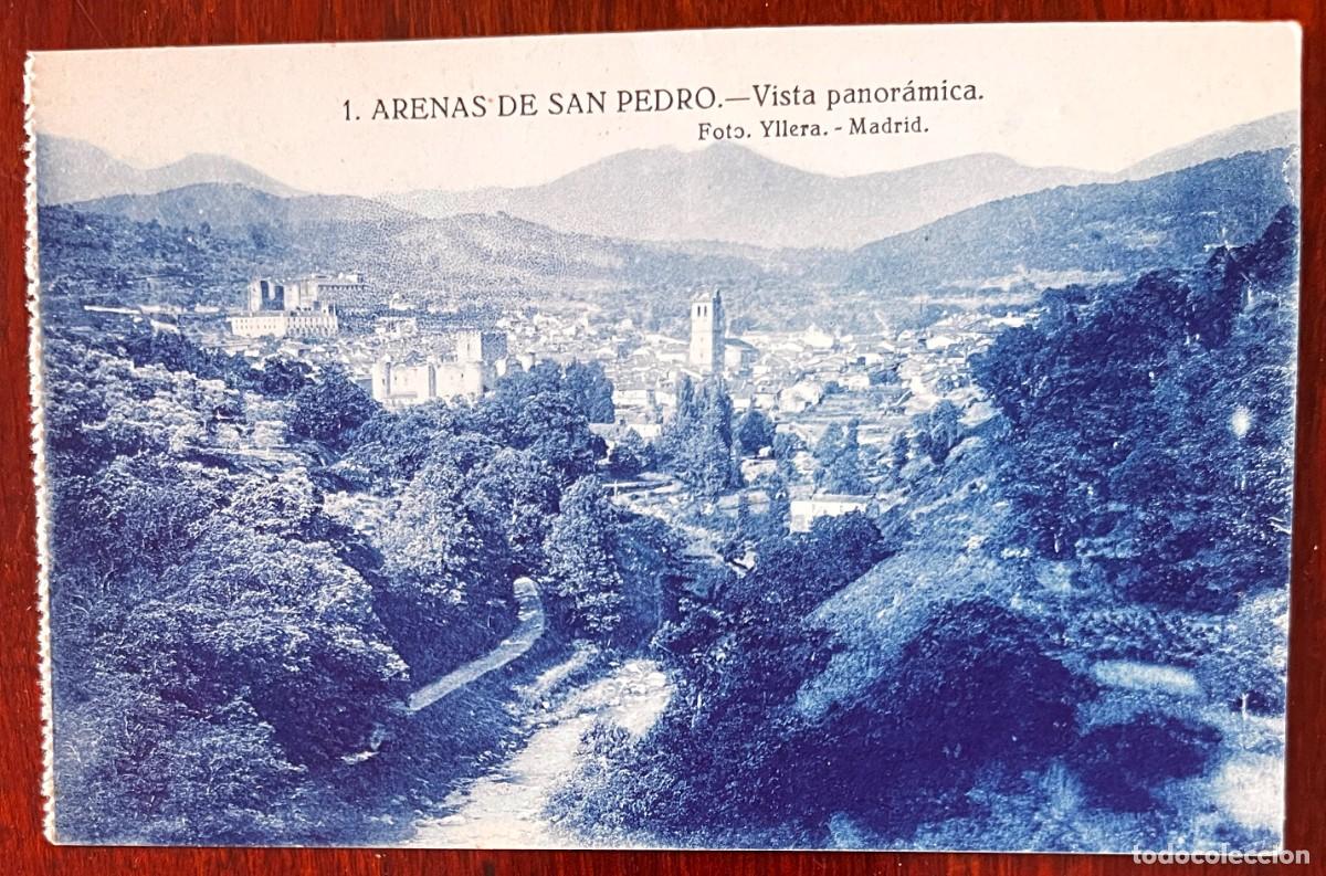Postales: ARENAS DE SAN PEDRO (AVILA) VISTA PANORAMICA, FOTO YLLERA, SIN CIRCULAR