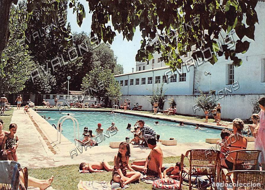 Postales: Balneario de Ledesma, Piscina (Salamanca) - Sin Circular - A&ntilde;os 60