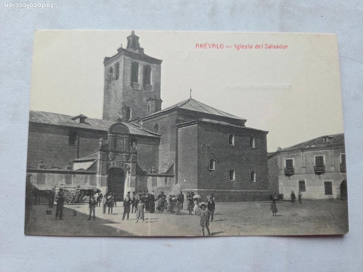 Postkarten: AREVALO - AVILA - EDICIONES GUILLEN VALLADOLID - IGLESIA DEL SALVADOR Z1