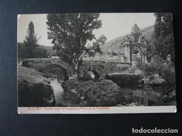 Postkarten: SEGOVIA PUENTE SOBRE EL ERESMA Y ARCO DE LA FUENCISLA