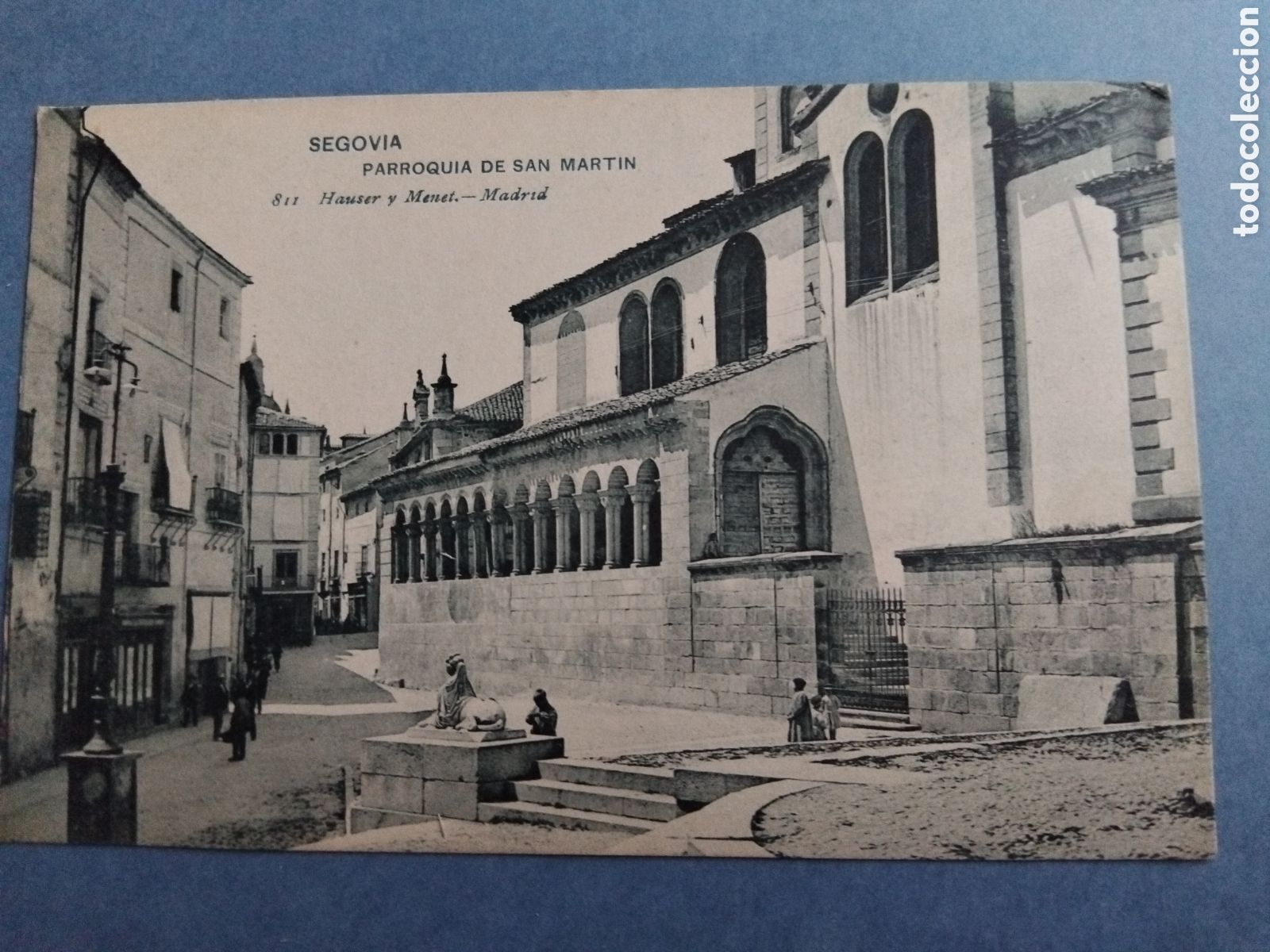 Postales: Postal Segovia. Parroquia de San Mart&iacute;n