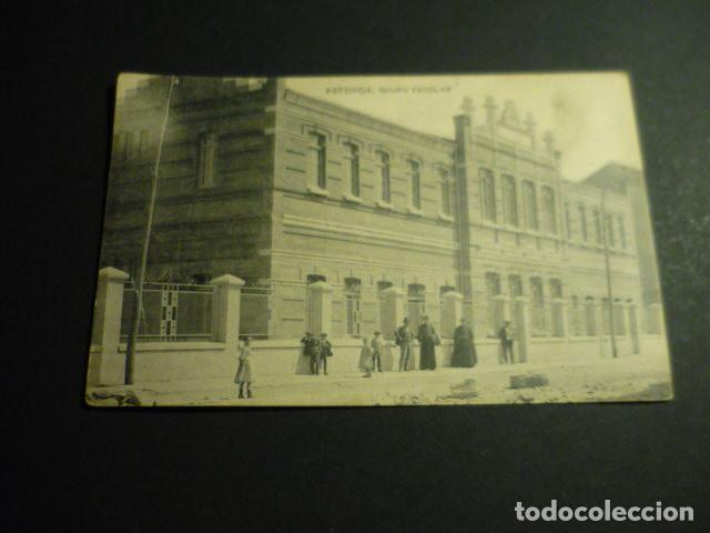 Postales: ASTORGA LEON GRUPO ESCOLAR - Foto 1