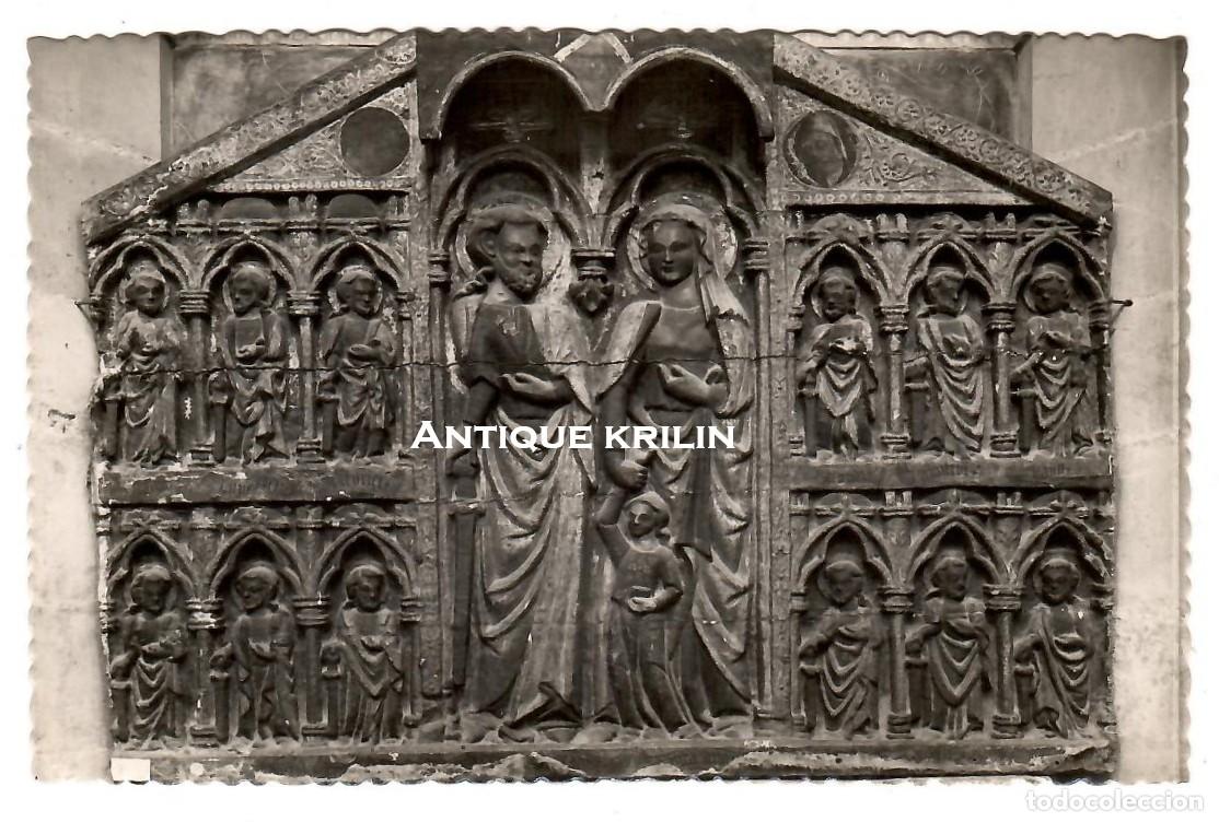 Postales: LEON N&ordm; 7 MUSEO PROVINCIAL , RETABLO SAN MARCELO / G. GARRABELLA / SIN FRANQUEAR