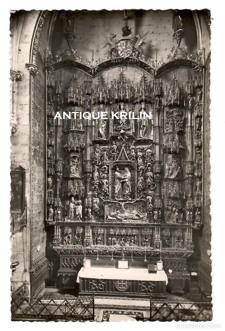Postales: BURGOS N&ordm; 14 CATEDRAL , RETABLO CAPILLA SANTA ANA / EDICION HAE / SIN FRANQUEAR