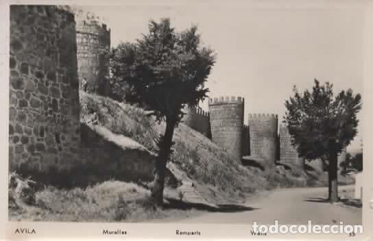 Postales: AVILA ESCRITA MURALLAS