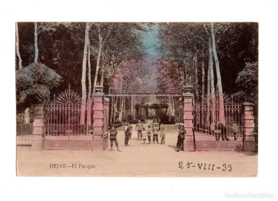 Postkarten: B&Eacute;JAR.(SALAMANCA).- EL PARQUE.