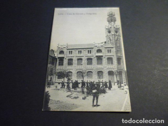 Postales: LEON CASA DE CORREOS Y TELEGRAFOS - Foto 1