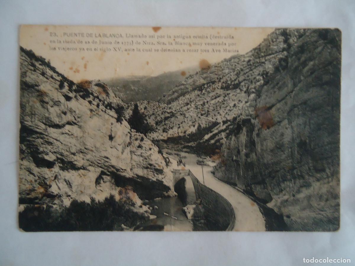 Cartoline: POSTAL DE O&Ntilde;A-BURGOS . N&ordm; 23, PUENTE DE LA BLANCA. PP -13