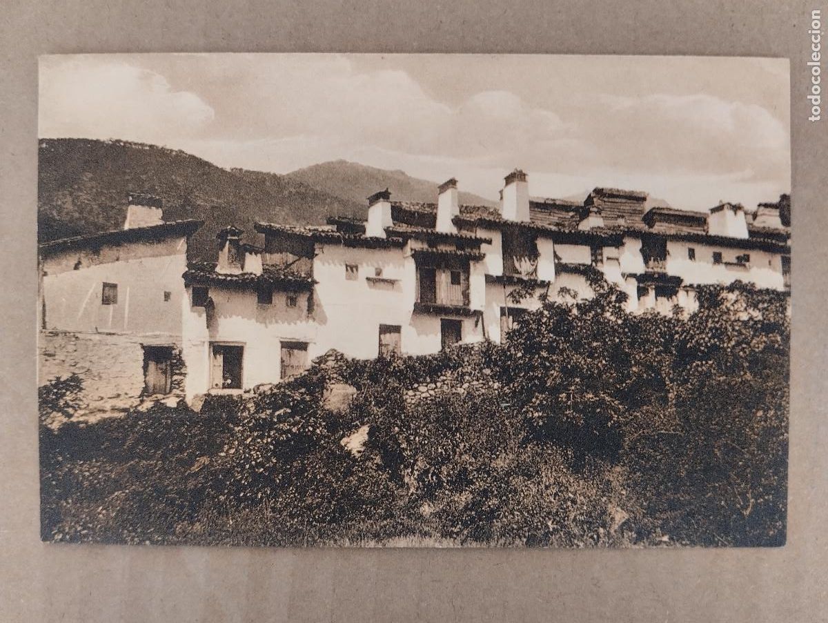 Cartoline: AVILA.- SIERRA DE GREDOS.- Casas de GUISANDO