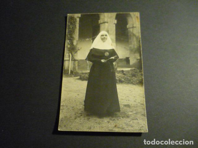 Postkarten: SALAMANCA MONJA EN CLAUSTRO DE CONVENTO ANSEDE Y JUANES FOTOGRAFO POSTAL FOTOGRAFICA