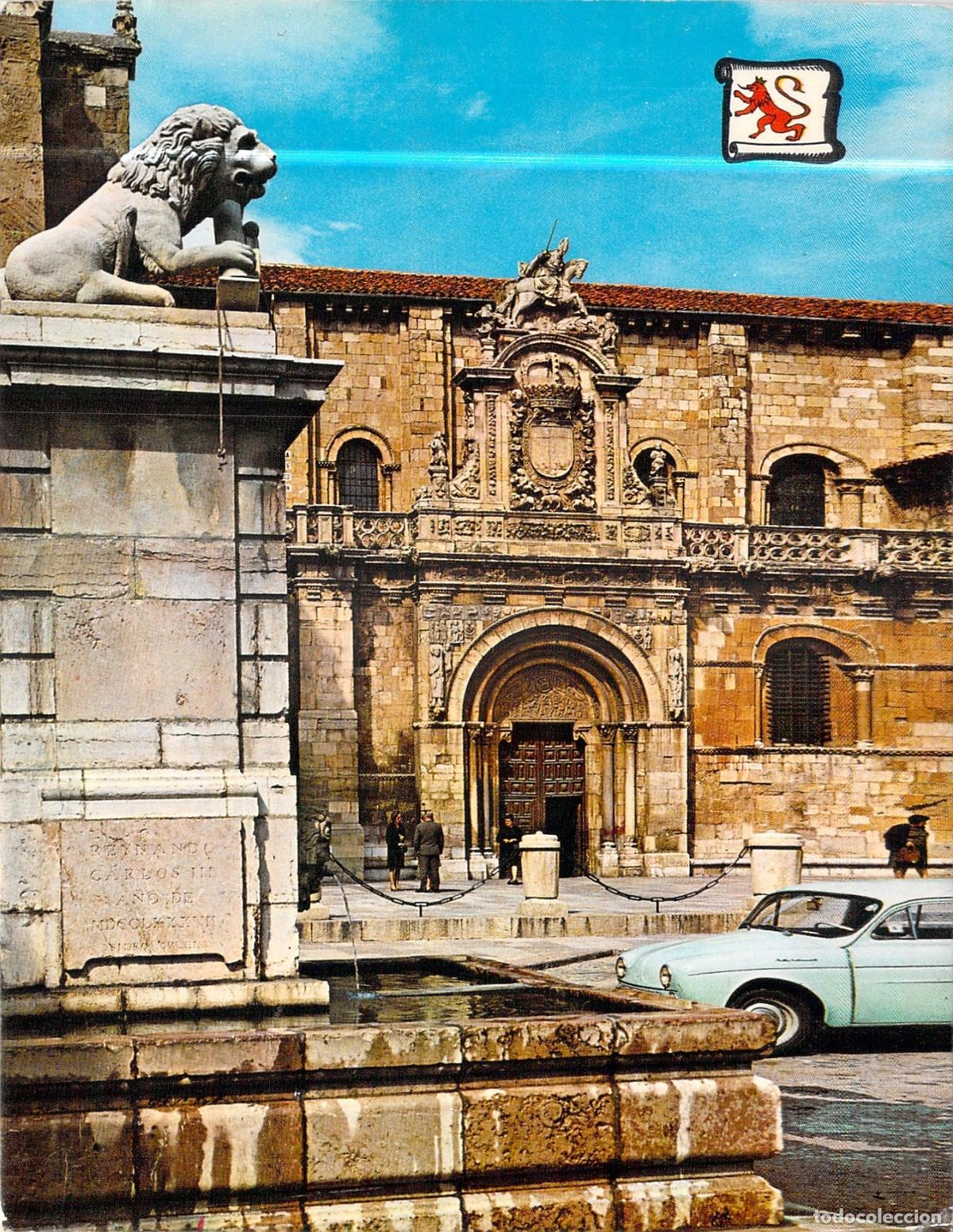 Postales: Postal de la Bas&iacute;lica de San Isidoro en Le&oacute;n - Foto 1