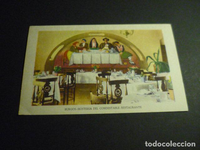 Postcards: BURGOS HOSTERIA DEL CONDESTABLE RESTAURANTE