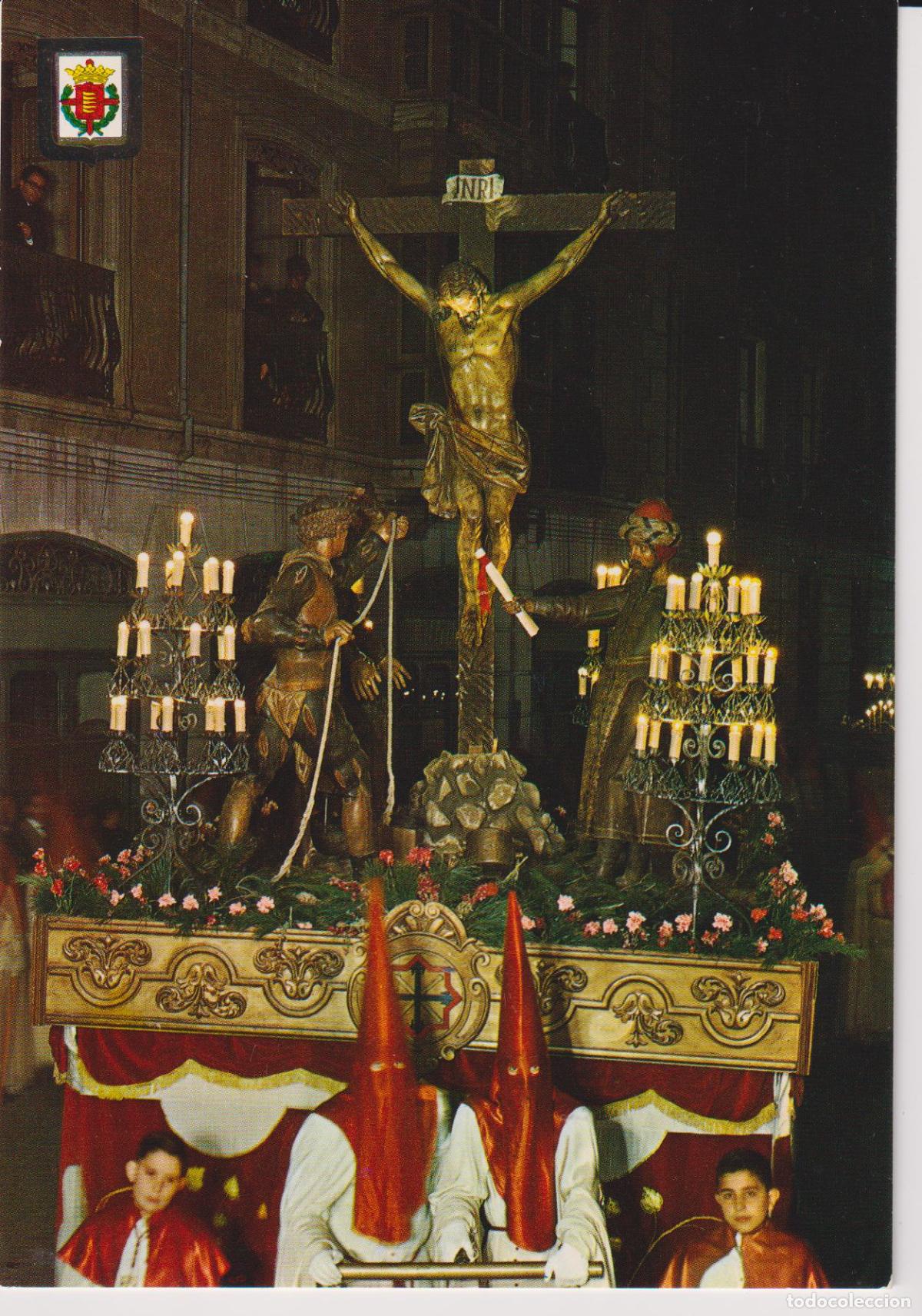 Postales: VALLADOLIR, SEMANA SANTA, PADRE PERDONALES... - ESCUDO DE ORO N&ordm;76 - ESCRITA