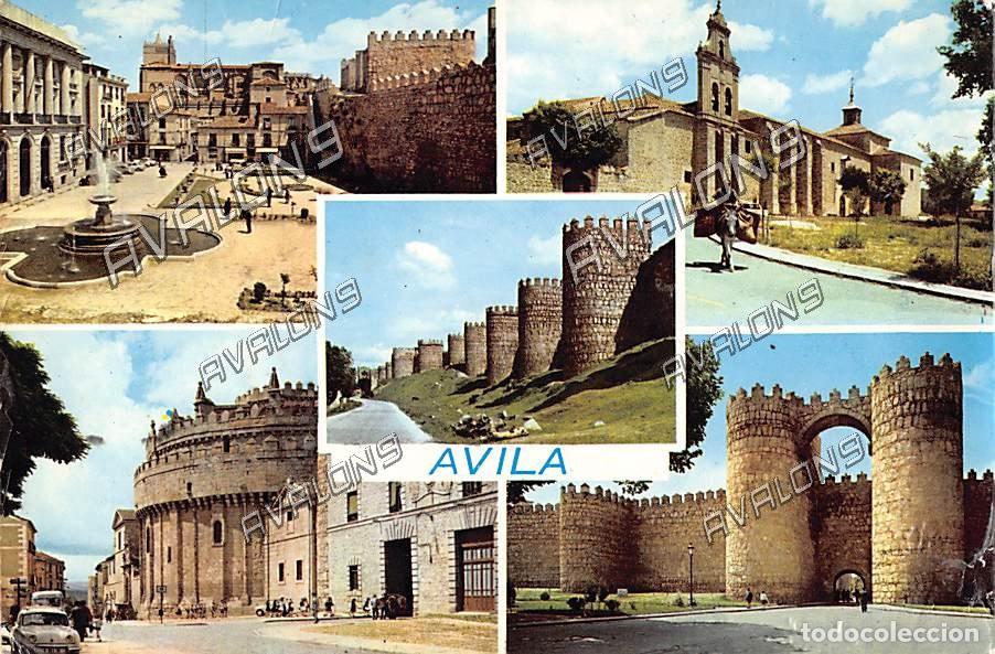 Postales: 5 Vistas de la ciudad de (&Aacute;vila) - Sin Circular - A&ntilde;os 60