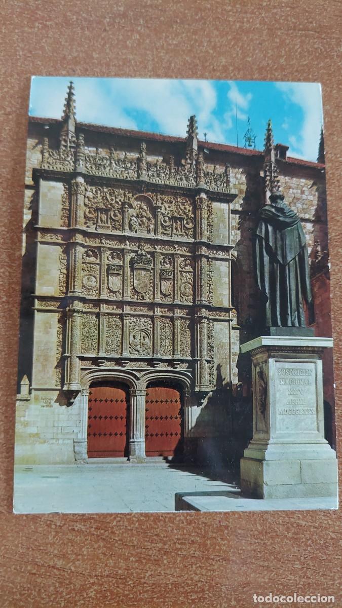 Postales: Postal Salamanca Fachada de la universidad