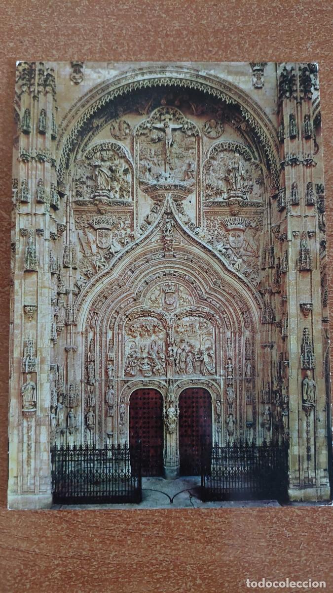 Postales: Postal Salamanca Puerta de la catedral Nueva