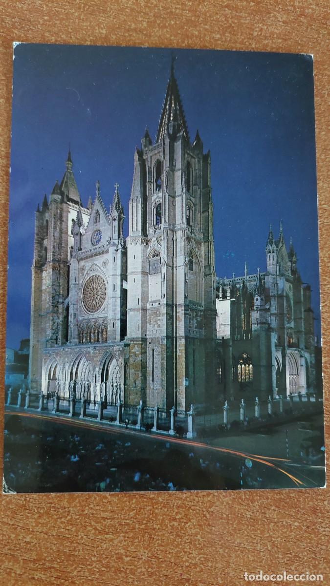 Postales: Postal Le&oacute;n Catedral