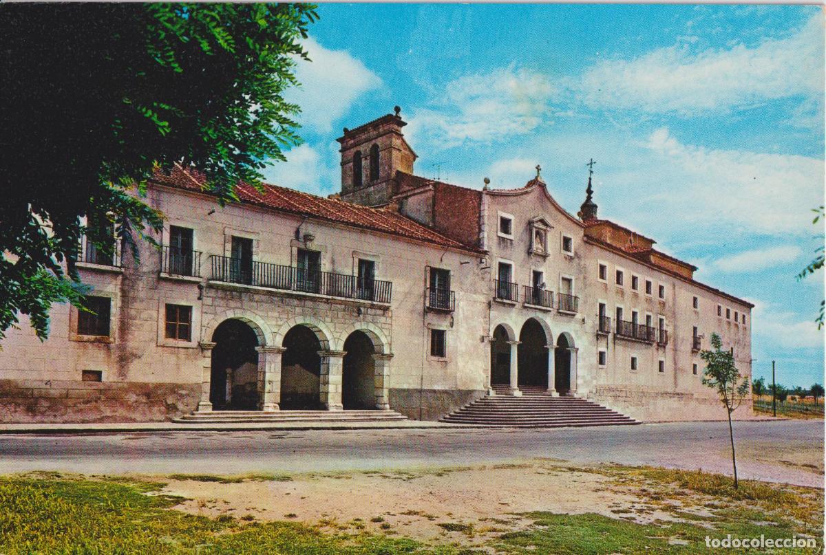Postales: CUELLAR (SEGOVIA) FACHADA SANTUARIO PP CARMELITAS DE EL HENAR - ED.RAKER N&ordm;48 - S/C