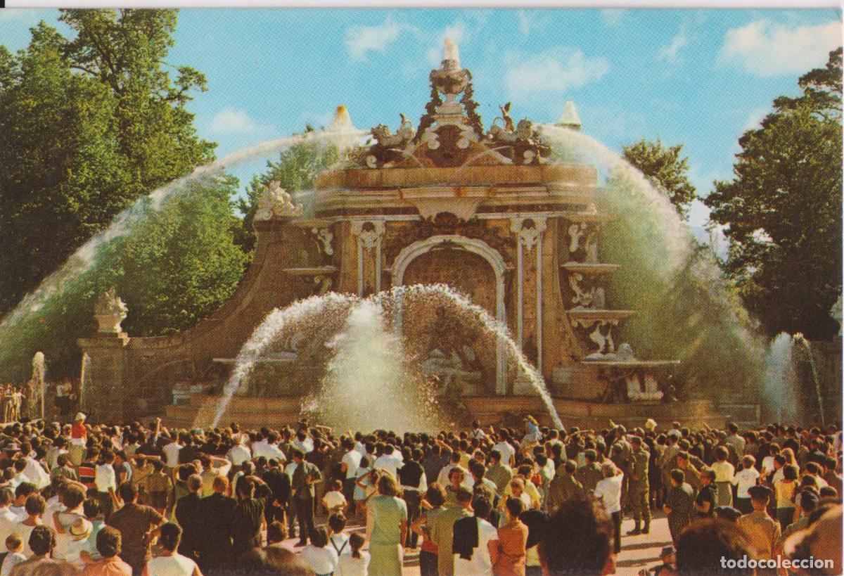 Postales: LA GRANJA DE SAN ILDEFONSO, FUENTE DE LOS BA&Ntilde;OS DE DIANA - ED.PATRIMONIO NACIONAL N&ordm;122 - S/C