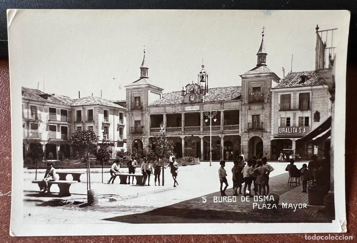 Postales: Burgo de Osma (Soria) - Plaza Mayor